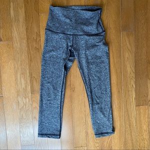 lululemon capri spacedye leggings - size 4